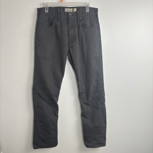 Patagonia Pants 32x32 Gray Performance Twill Straight Organic Cotton Iron Clad